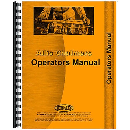 Aftermarket New Operators Manual Made Fits Allis Chalmers AC Tractor Model 645B RAP65427